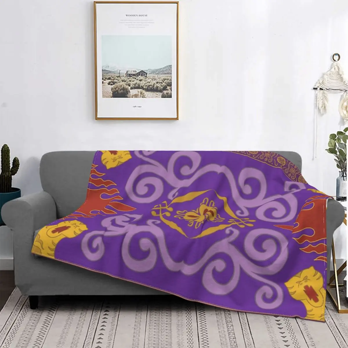 Magic Carpet Blanket Bedspread Bed Plaid Muslin Sofa Blankets Luxury Beach Towel | Дом и сад