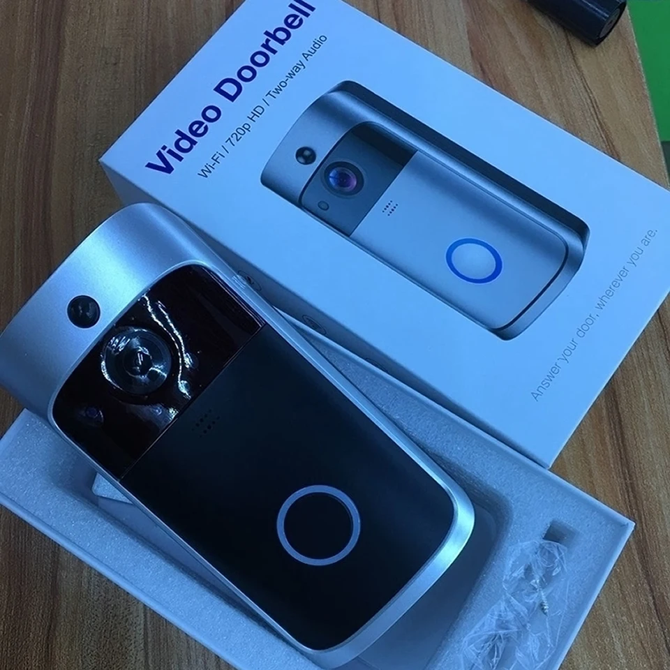 Умный дверной звонок камера Wifi беспроводной Вызов домофон видео глаз для
