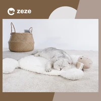 pet supplies pet bed for cats dogs soft lamb pad cave house sleeping bag mat pad tent pets winter warm cozy beds