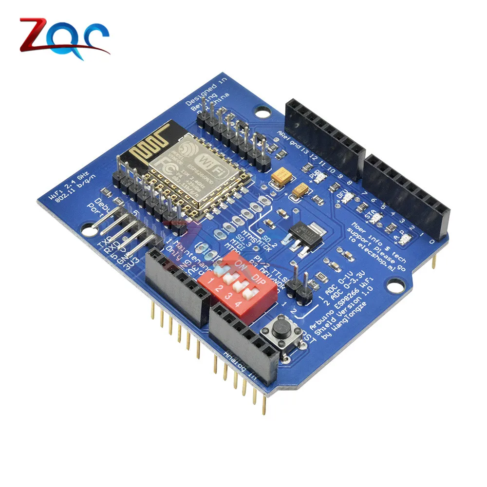 ESP8266 ESP 12E UART Wi Fi беспроводной щит макетная плата модуль для Arduino UNO R3 Mega 3 В