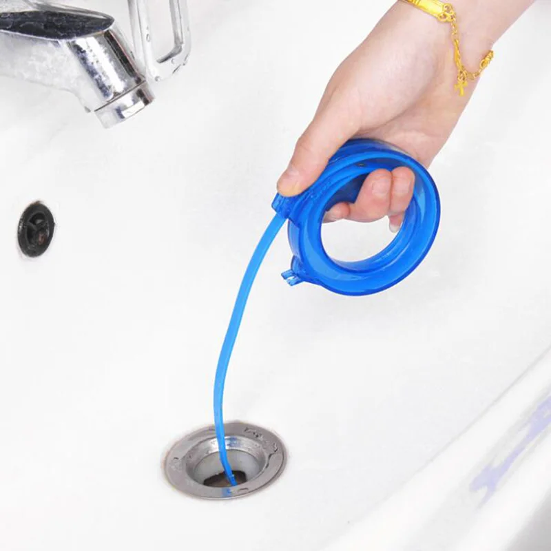

Drain Cleaner Plumbers Snake Spring Pipe Unblocker Tool Dredge Tools Sink Sewer Toilet Cleaner Bathroom Accessories