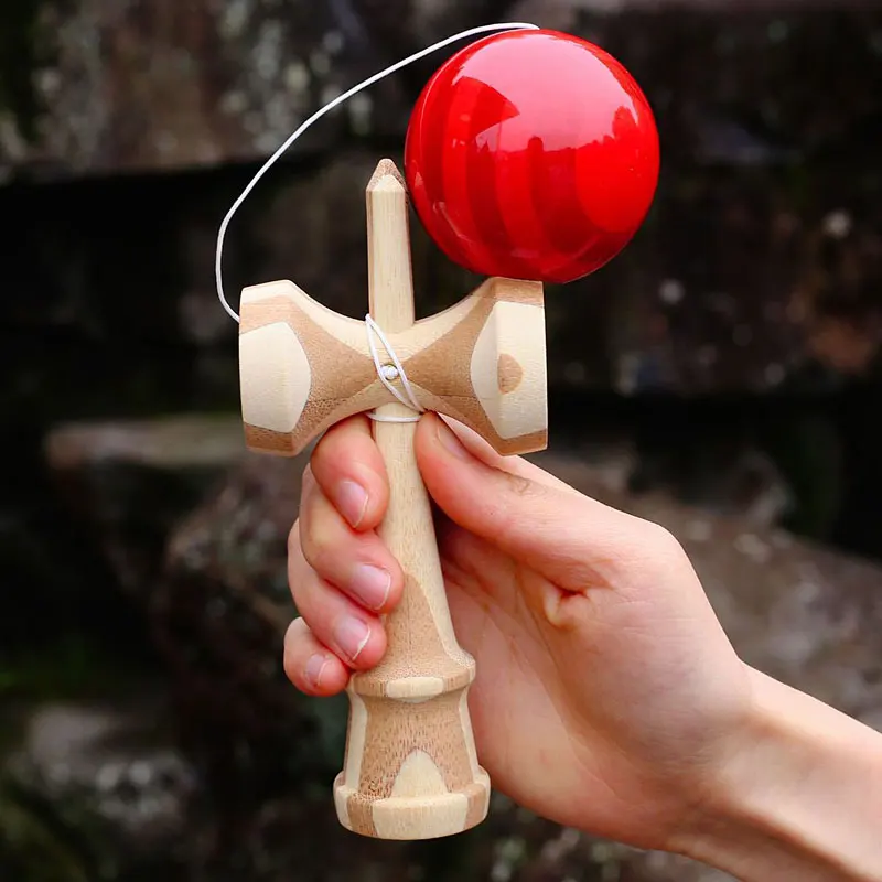 

Kendama Ball Splicing Style Profesional Skillful Juggling Wooden Toys For Adult Children Outdoor Sport