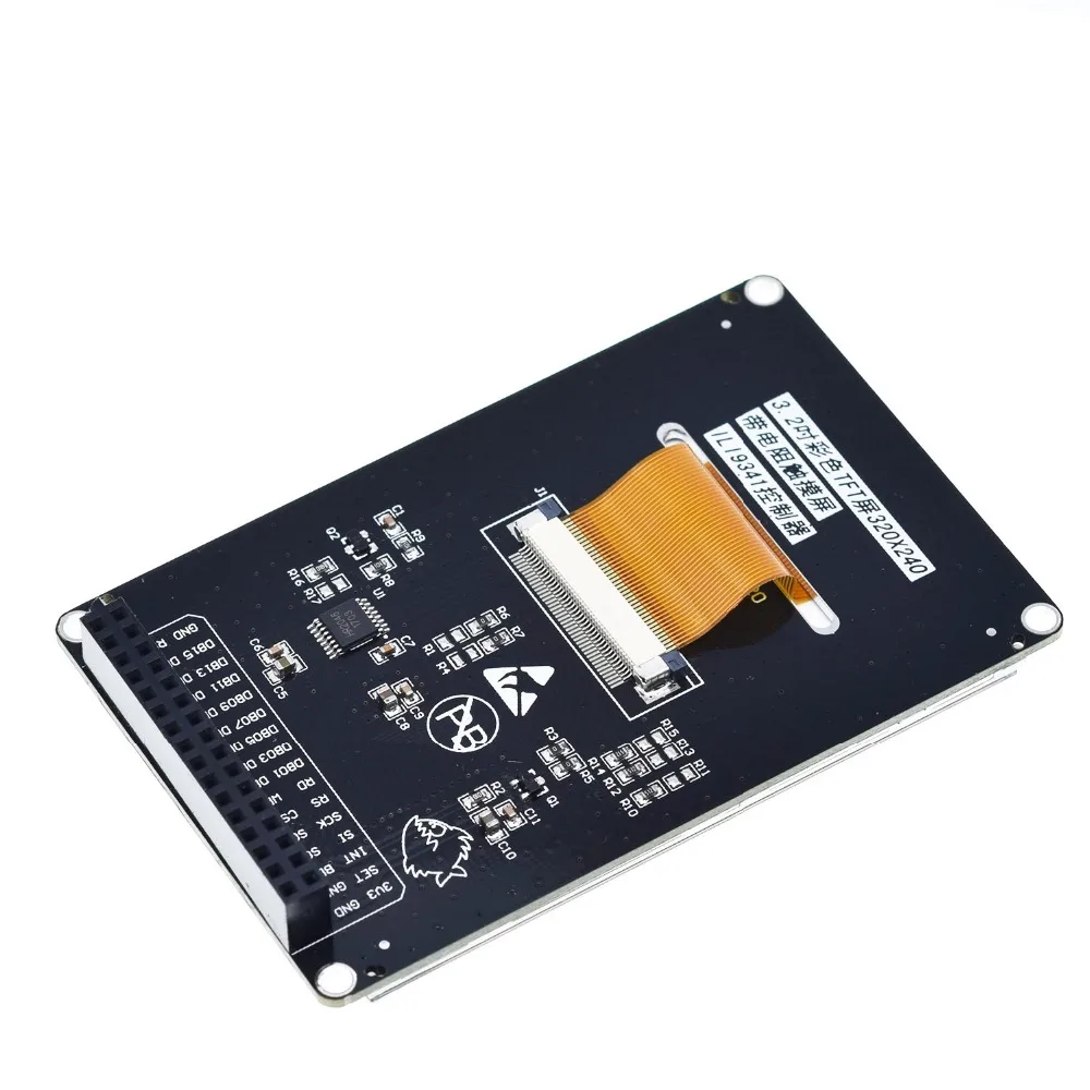 TZT 3,2 дюймов lcd TFT с сопротивлением сенсорный экран ILI9341 для STM32F407VET6 макетная плата черный