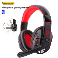 ovleng v8 1 bluetooth v5 0 headphones gaming headset wireless stereo earphone with microphone for pc phone laptop computer