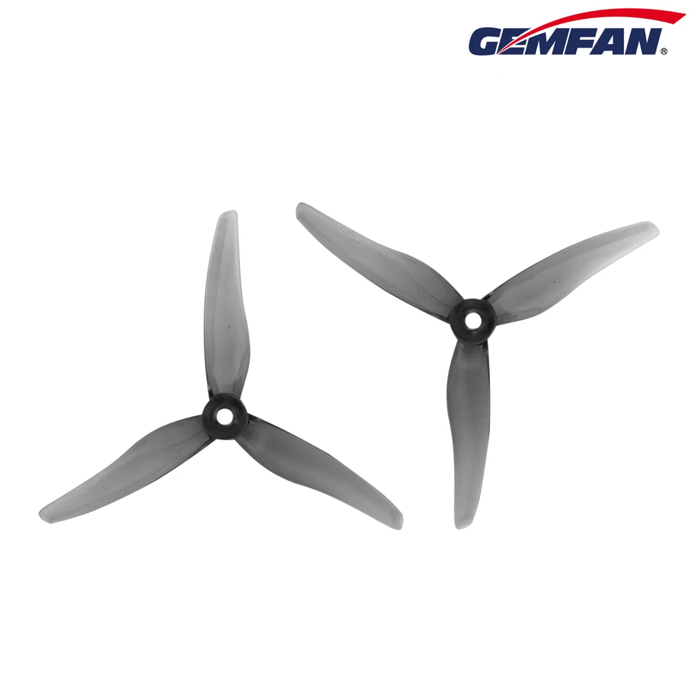 

4PCS 2Pairs GEMFAN Hurricane 51466-3 5.1x4.66 5 Inch Durable CW CCW 3-Blade Propeller for Motor 2205-2306 RC Drone FPV Racing