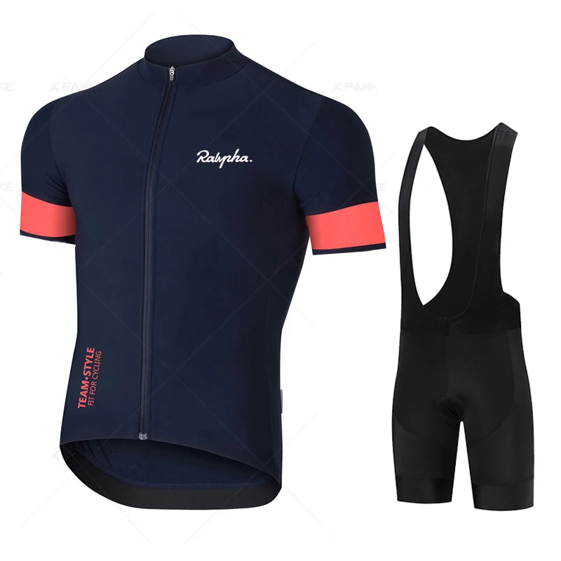 

2021 Ralvpha Cycling Set Bike Uniform Summer Cycling Jersey Set Road Bicycle Jerseys Bicycle Wear Breathable Cycling Clothing