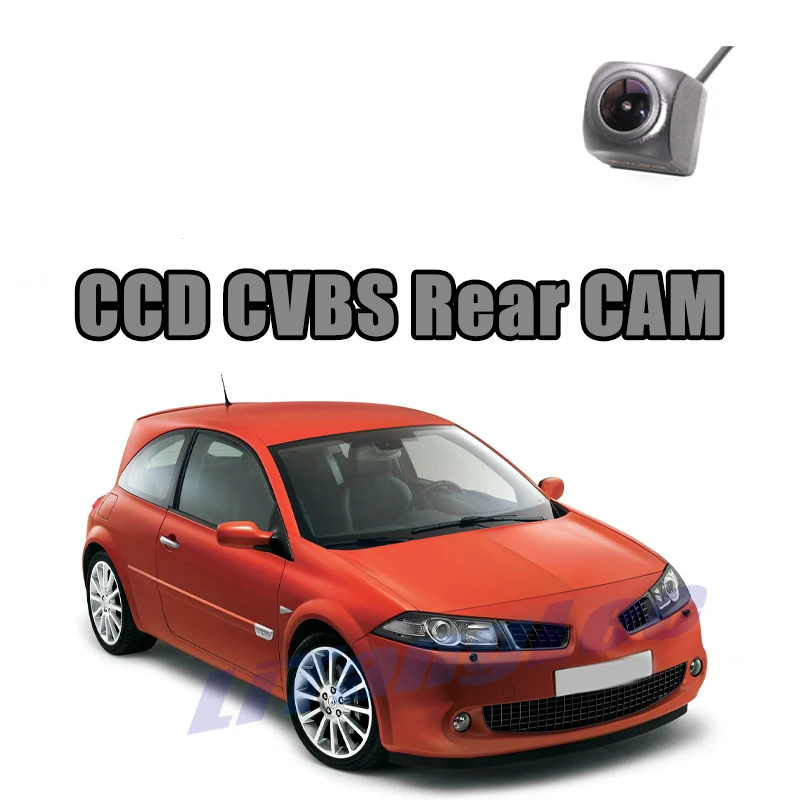

Автомобильная камера заднего вида CCD CVBS 720P для Renault Megane 2, камера заднего вида с ночным видением, водонепроницаемая резервная камера для парк...
