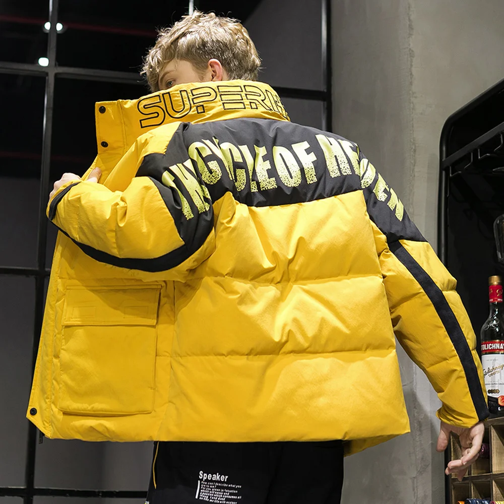 Covrlge Winter New Arrival Man Duck Down Jacket Light Thick Jackets Men Hooded Warm Down Coat Fit Size Outerwear Coats MWY026