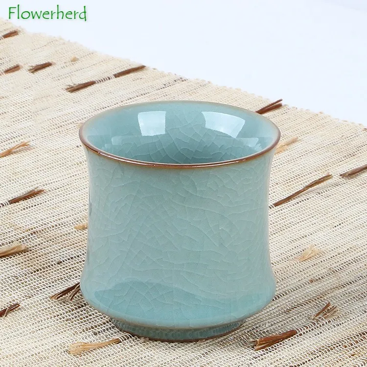 

Ceramic Porcelain Tea Cup Teaware Kung Fu Tea Cup Set Celadon Household Tea Cup Set