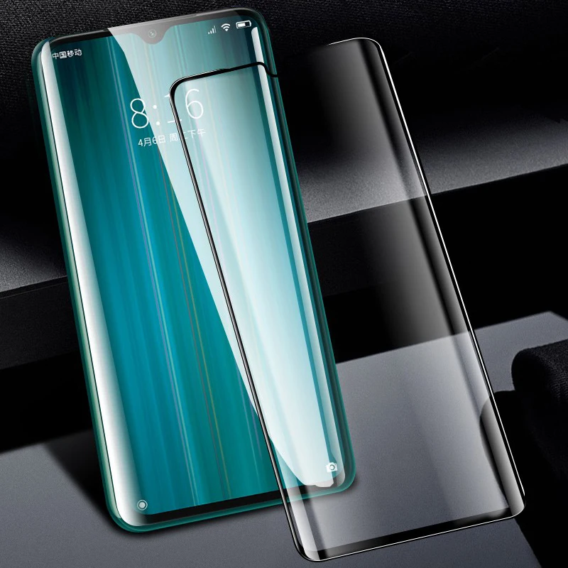 Закаленное стекло 9d для xiaomi redmi note 8 pro 2 шт. Защита экрана защитное полное клеевое