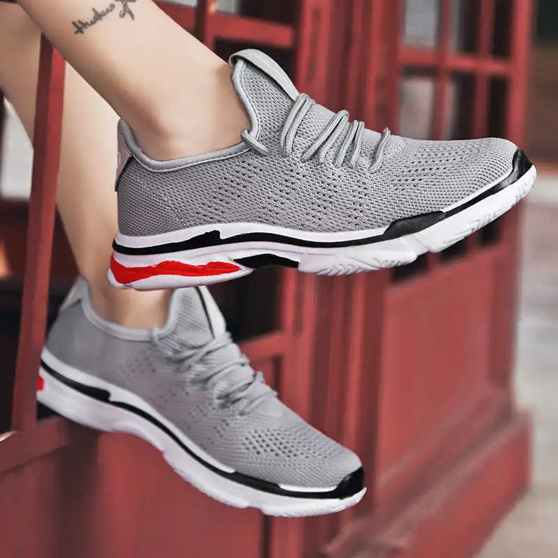 

Skid-Proof Sport Shoes Zapatillaas Running Shoes Men's Most Popular Style Fashionable Sports Shoes Breathable Sneakers Tennis