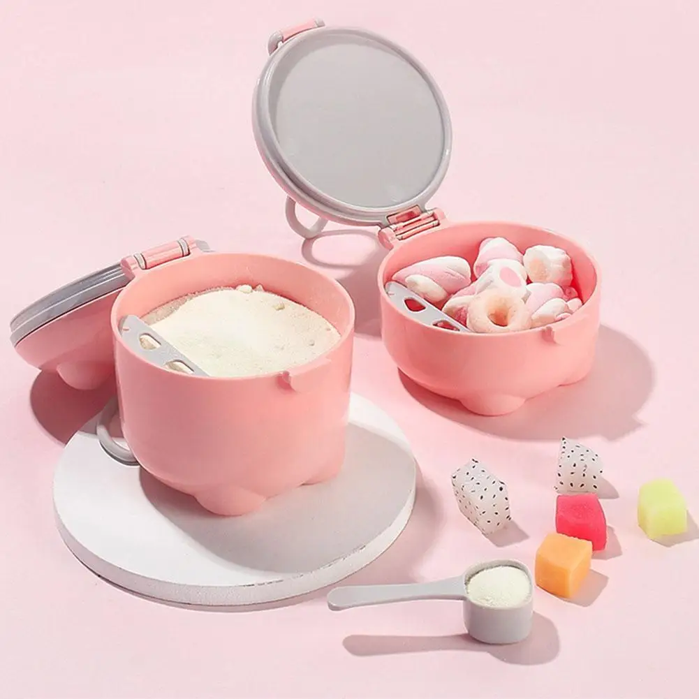 

Baby Milk Powder Box Portable Outgoing Food Storage Box Essential Baby Cereal Milk Powder Box Snack Container