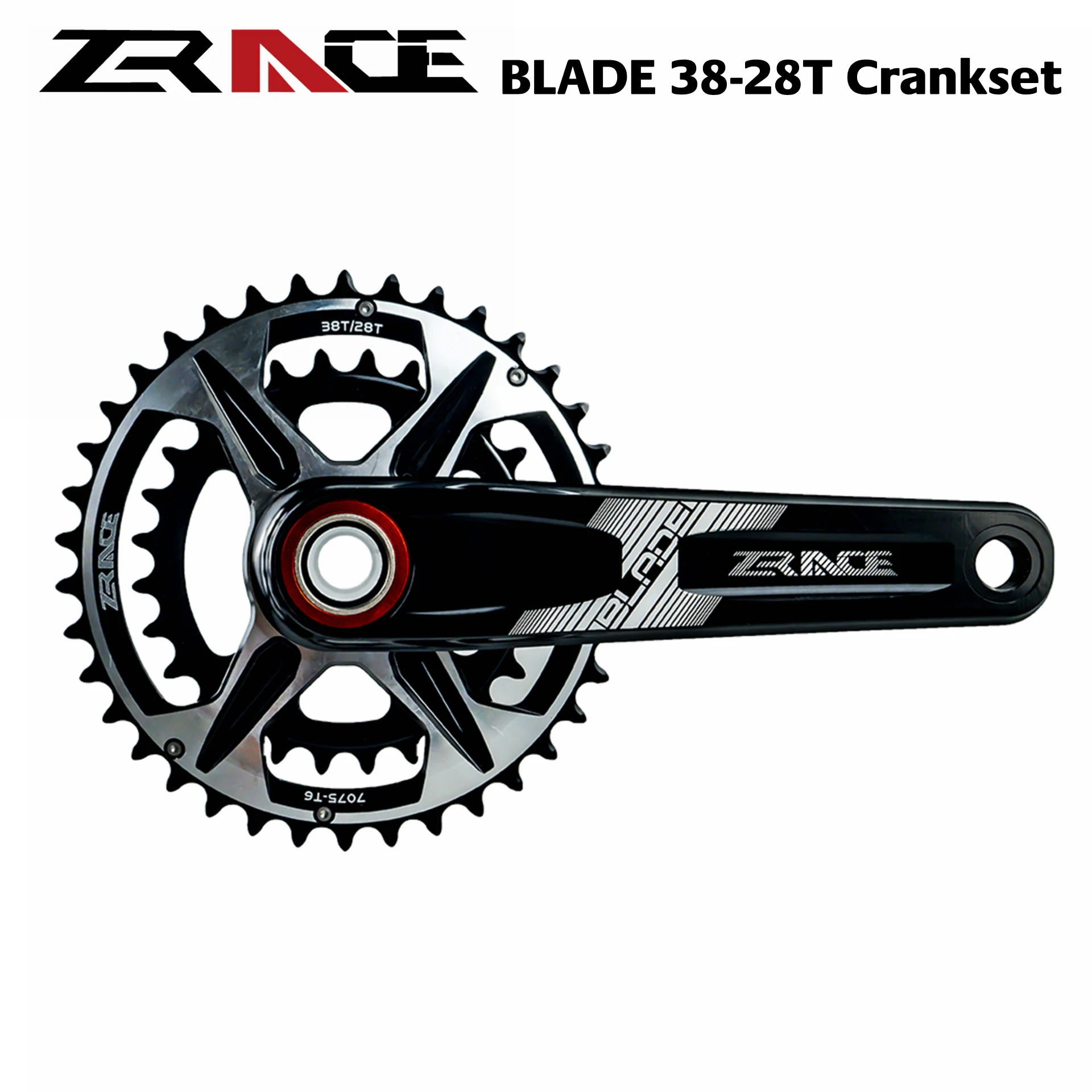 ZRACE BLADE 2x10 11 12 скоростной кривошипный блок Орлиный зуб для MTB XC / TR AM 170 175 мм 38 28T BB68/73