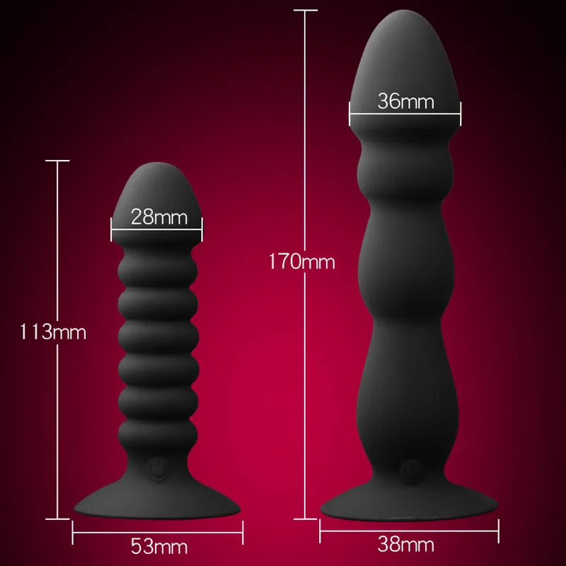 Анальная пробка и вибратор для мужчин массажер простаты геев с беспроводным