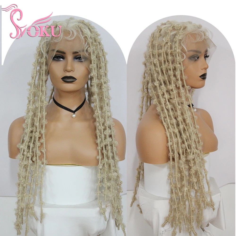 

Парик длинный Синтетический Плетеный на сетке, 613 #, светлый, с бабочками