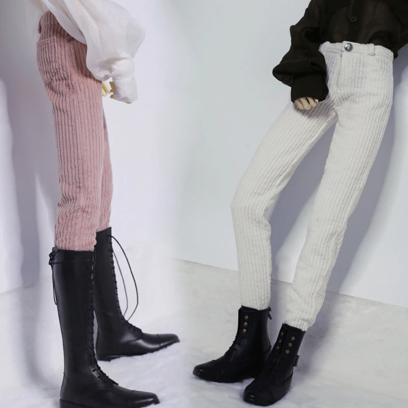 

G10-354 1/4 1/3 Uncle SSDF POPO68 SD BJD MSD doll clothes Corduroy striped trousers 1pcs