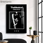 The Weeknd Трилогия холст постер из шелковой ткани современный Стиль принты вечерние дом декор комнаты #20-1005-43-03