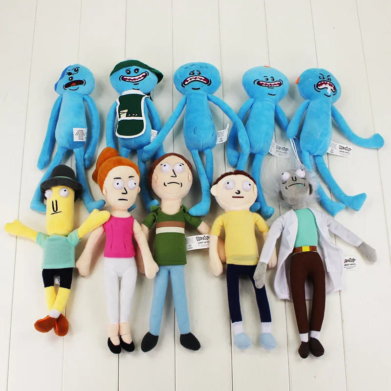 Mr. Meeseeks плюшевая игрушка санчесс Смит Джерри летняя игрушка-пушка счастливый