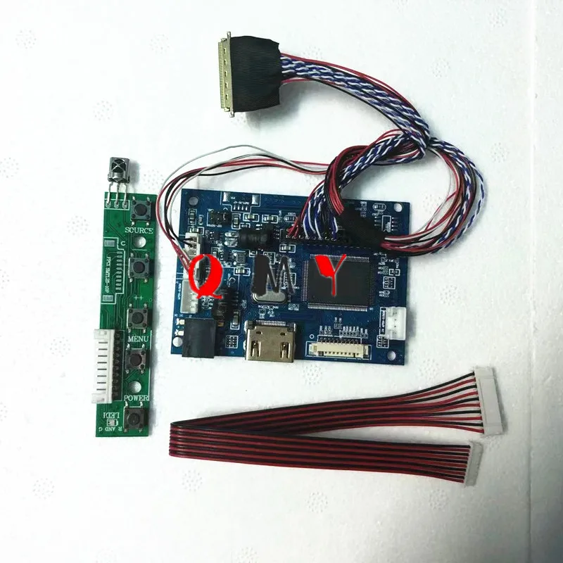 Плата контроллера ЖК-дисплей HDMI AV VGA DIY kit 15 6 &quotдисплей LTN156AT24-801 LTN156AT32-701 1366X768 1ch 6/8