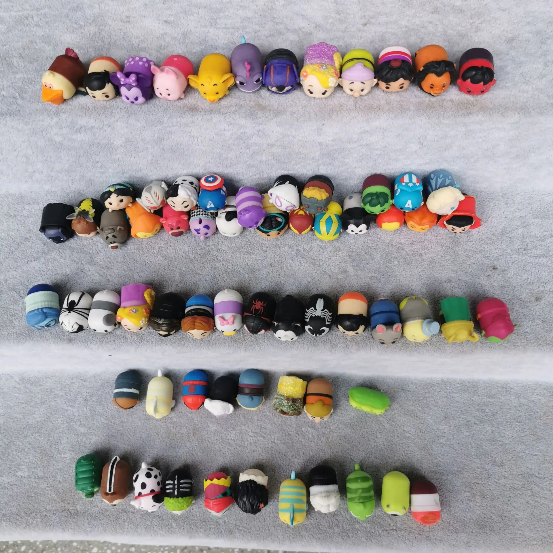 30 шт Различные 1 5 2 см Микки Минни Принцесса фигурки мини игрушка милый мультфильм