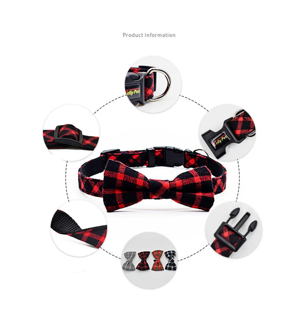 Клетка ошейник с бантом съемный регулируемый галстук бабочка воротник мягкая
