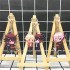 Брелок для ключей акриловый сераф конца Милый Забавный брелок для ключей для женщин детей подвеска брелок для ключей для мужчин и девочек брелок для ключей ювелирные изделия Portachiavi