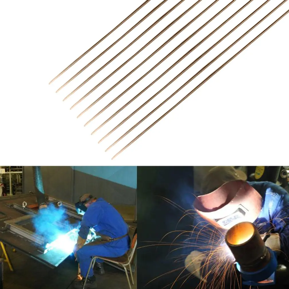 10 шт./лот 1 6*330 мм металлический алюминиевый магниевый серебряный электрод