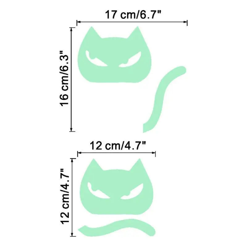 

1PC Luminous Stickers Waterproof PVC In The Dark Wall Sticker Cartoon Switch Sticker For Kids Room Decoration Accessories