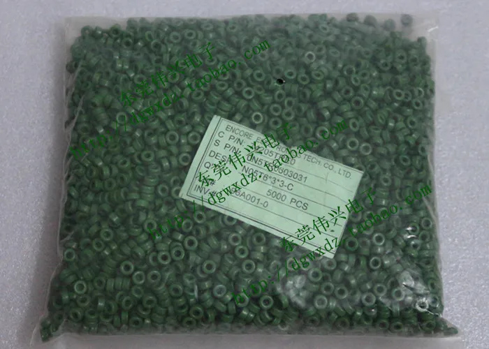 Ferrite Magnetic Ring 6*3*3mm Anti-interference Inductance Common Mode Filter Small Beads Spray Green | Обустройство дома