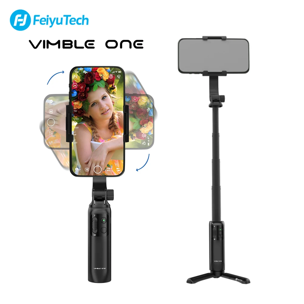 FeiyuTech Vimble One Ручной Стабилизатор для смартфона Bluetooth Gimbal Выдвижной Штатив iPhone Samsung