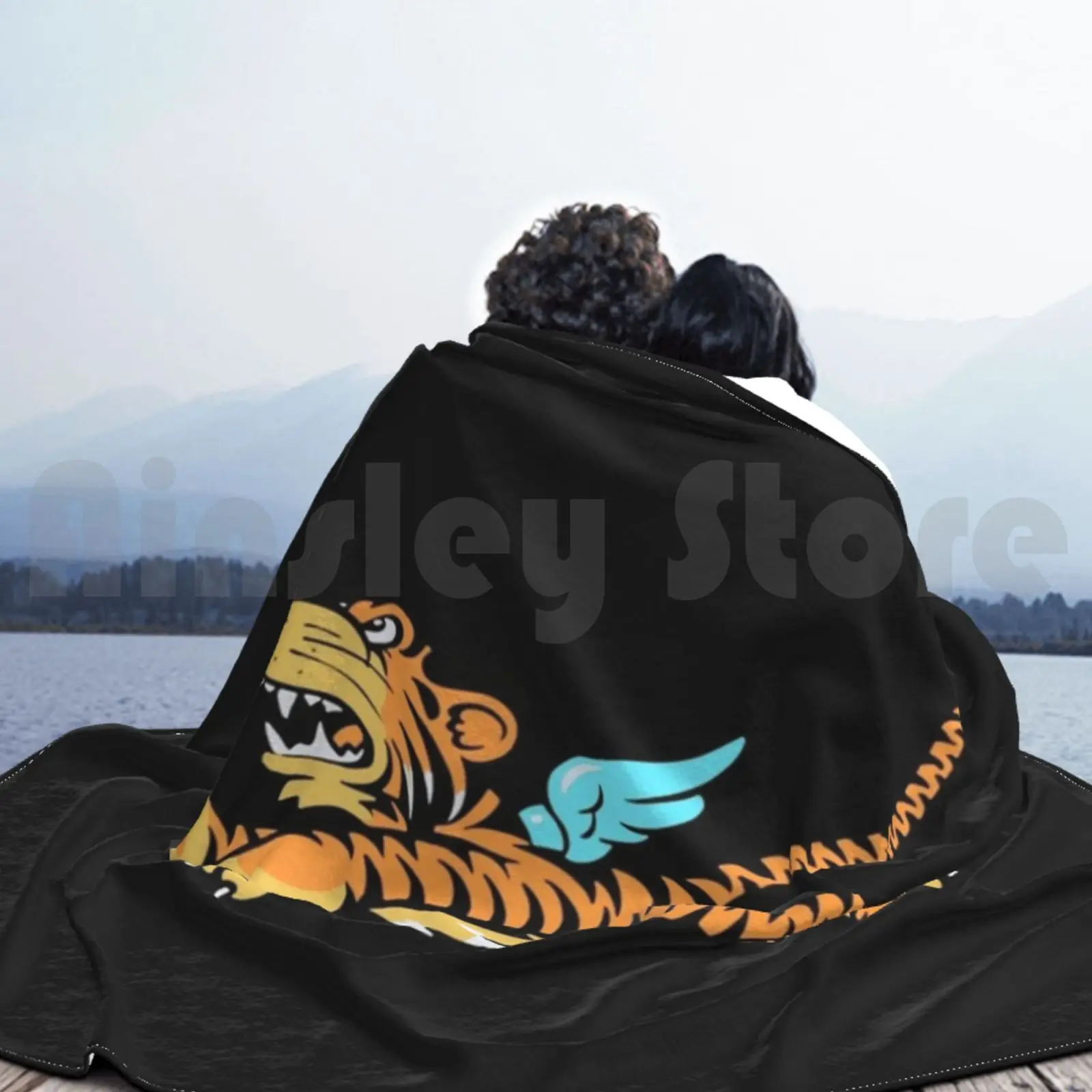 Летающие тигры логотип Второй мировой войны одеяло модные эскадрилья Usaac 2