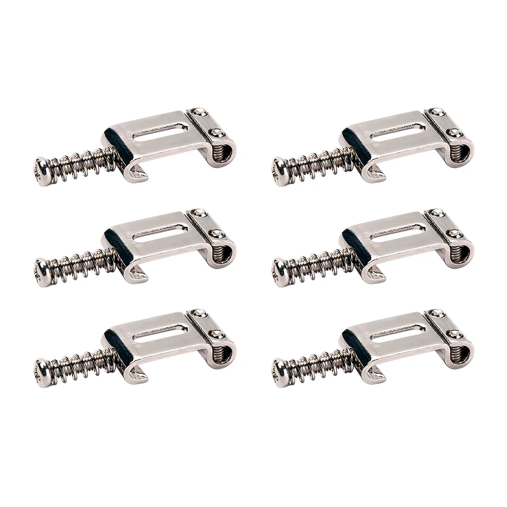 neue 6 stücke roller sattel roller brücke tremolo sättel system für strat tele elektrische gitarre zubehör teile großh