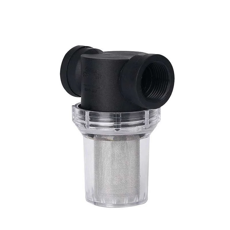 Garden Pond 1/4inch 3/4inch Inline Mesh Strainer Water Pump Filter Irrigation High Flow Pipeline 1 Pcs | Строительство и ремонт