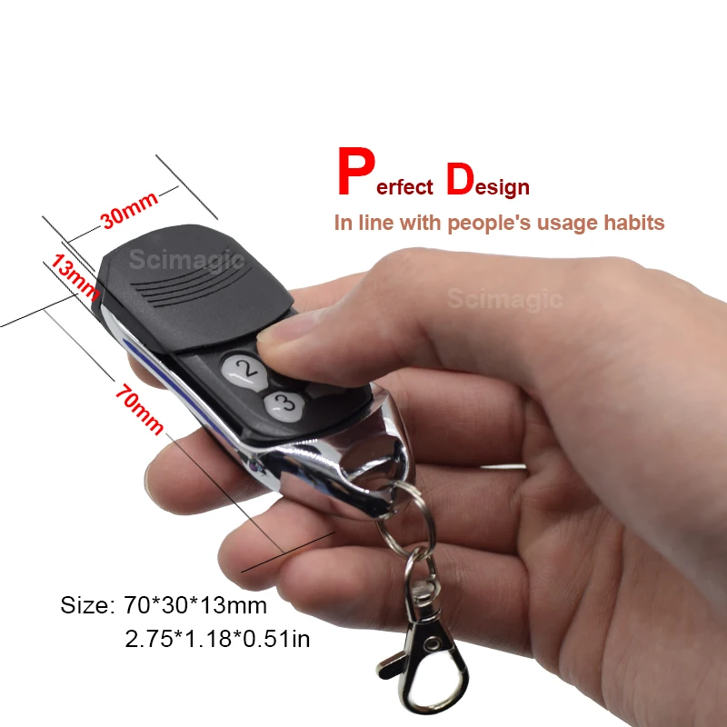 Совместимый пульт дистанционного управления для гаража 868 МГц Sommer 4020/4026/4031/4035 4