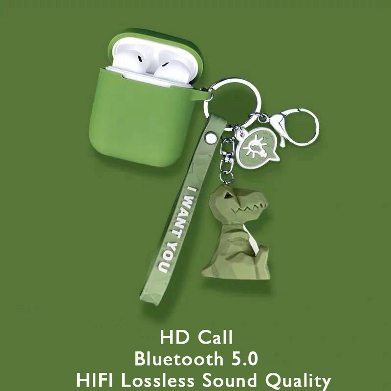 new tws earphone wireless bluetooth headphone 5 0 stereo headset sport earbuds with earphones protective case for ios android free global shipping