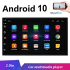 Автомагнитола 2 Din, Android 10, 2 + 32 ГБ, сенсорный экран, GPS-навигация