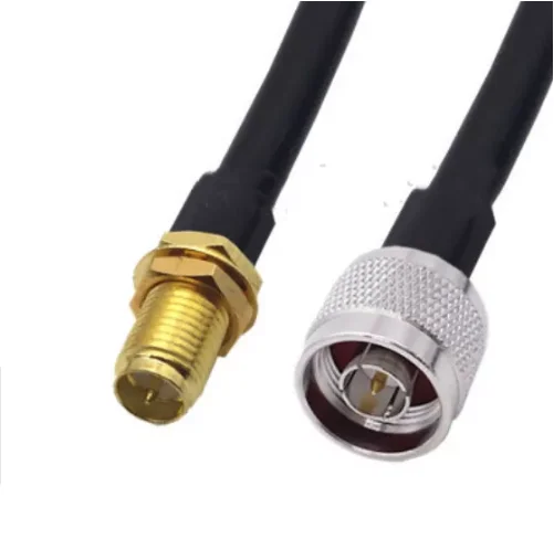 

N Male to RP-SMA Female RF LMR200 Pigtail Low Loss Double Shielded Coaxial Cable Extension 1-15M