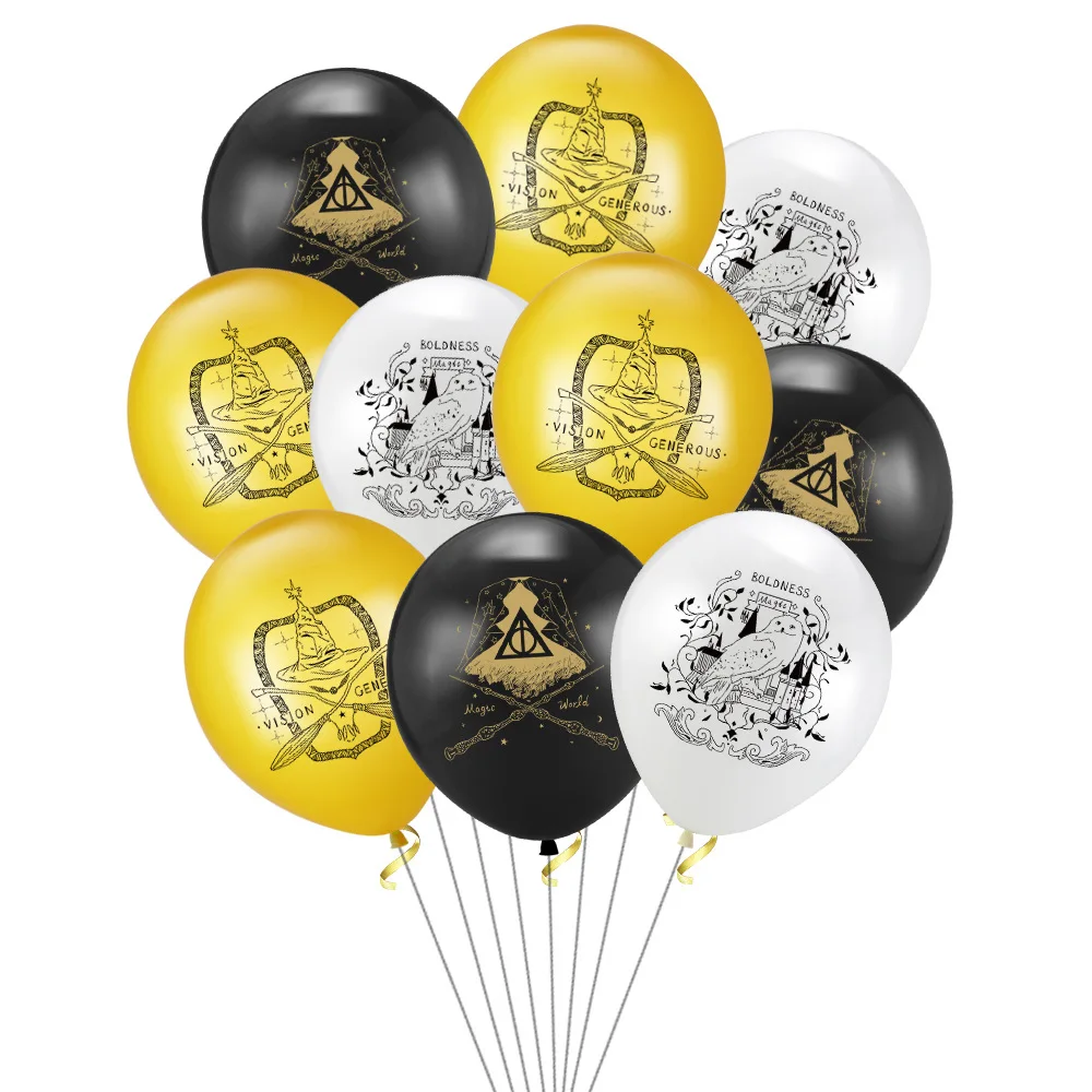 

Cartoon Magic Theme Birthday Decoration Disposable Tableware Set for HP Home Academy Party Magician Birthday Party Decor Supplie