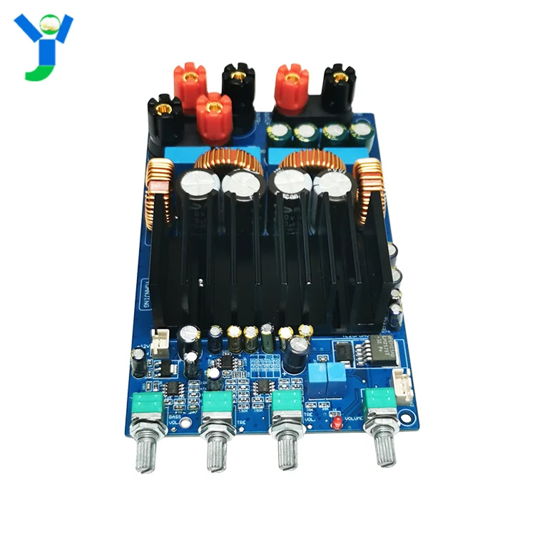 Плата цифрового усилителя мощности TAS5630 модуль 2 1 канала OPA1632DR stereo 300 Вт + 2*150 -