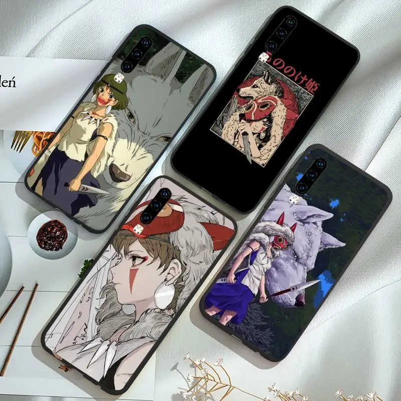 

Princess Mononoke Phone Case For Huawei Mate 9 10 20 Pro lite 20x nova 3e P10 plus P20 Pro Honor10 lite