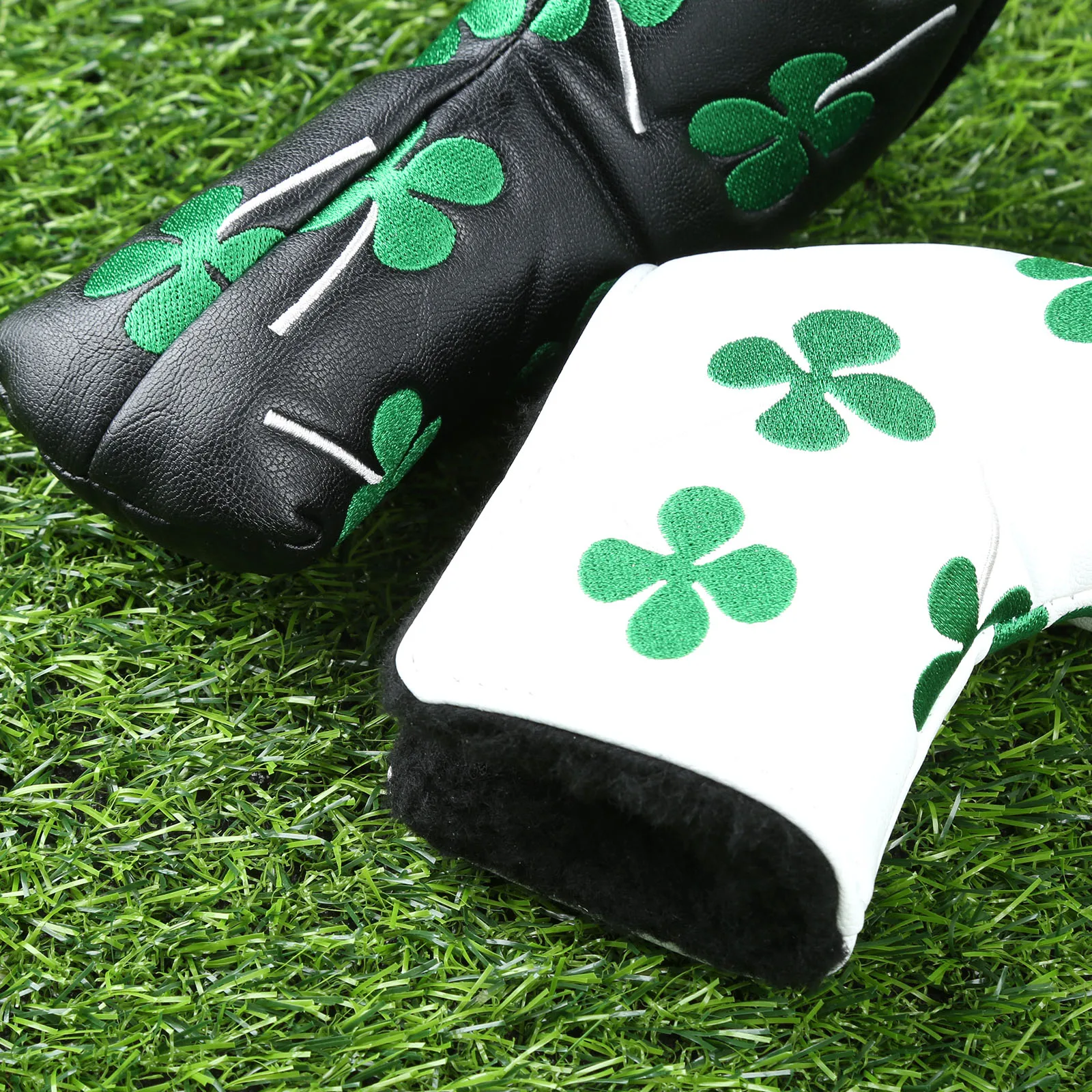 Портативный чехол для головы клюшки гольфа защитный Четырехлистный Клевер