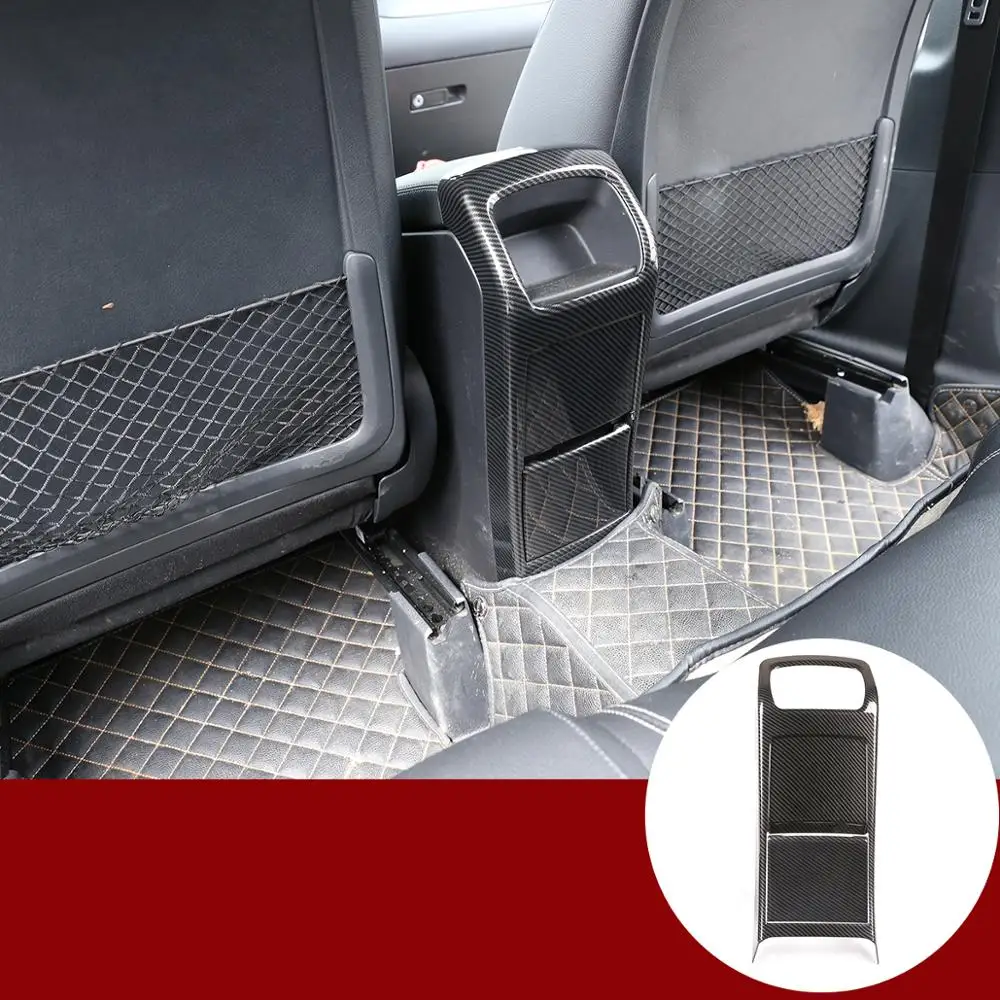 

2 Pcs For Mercedes Benz B Class B200 W247 2020 ABS Carbon Fiber Rear Row Air Conditioning Vent Outlet Cover Trim Car Accessories