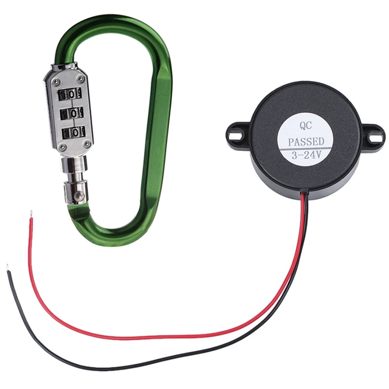 

1 шт., 3-значный электронный предупреждающий сигнализатор для путешествий