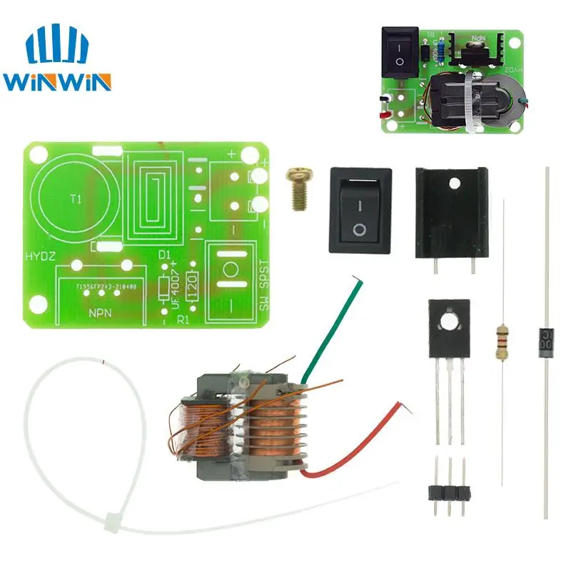 Высоковольтный генератор дугового зажигания постоянного тока 15 кВ инвертор с