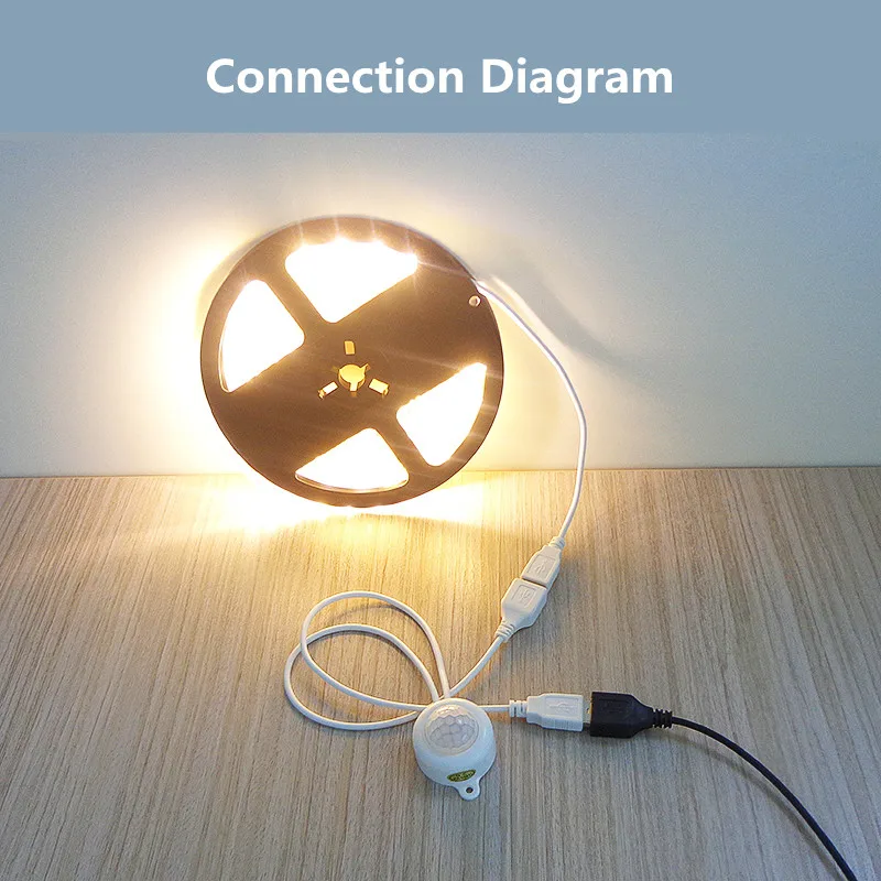 Инфракрасный датчик движения с USB-портом 5-24 В |