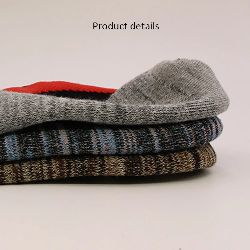 Мужские новые зимние теплые лыжные велосипедные носки толстые длинные