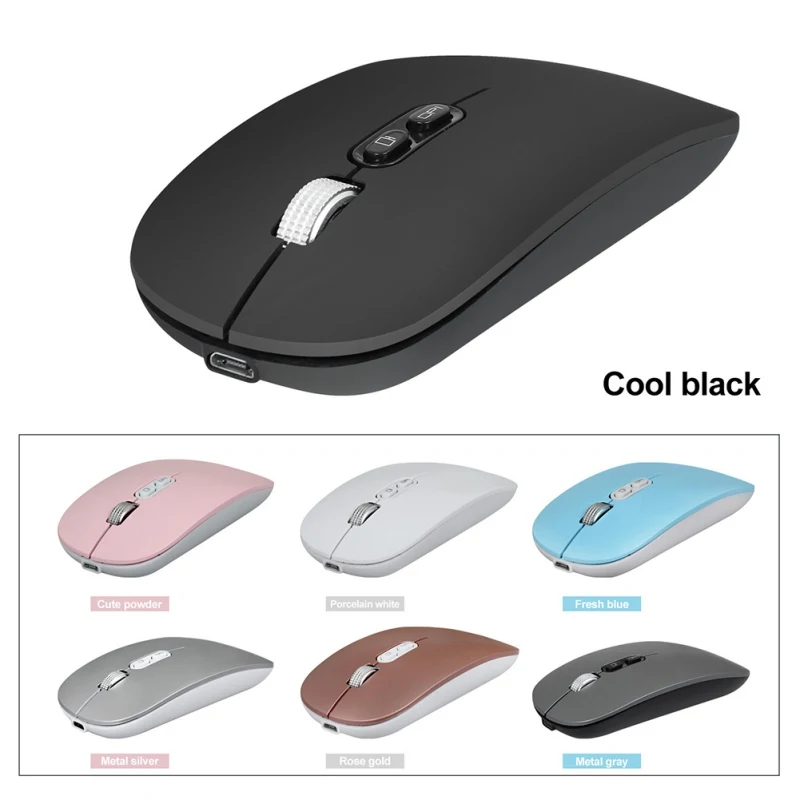 

ZL Wireless Mouse Rechargeable Mute 2.4G One-key Return To Desktop Office Souris