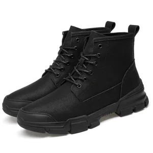 Men Boots Snow Plus Size Winter Shoes For Men Fashion Men's Boots Hiking Shoes Men Army Work Shoes Footwear