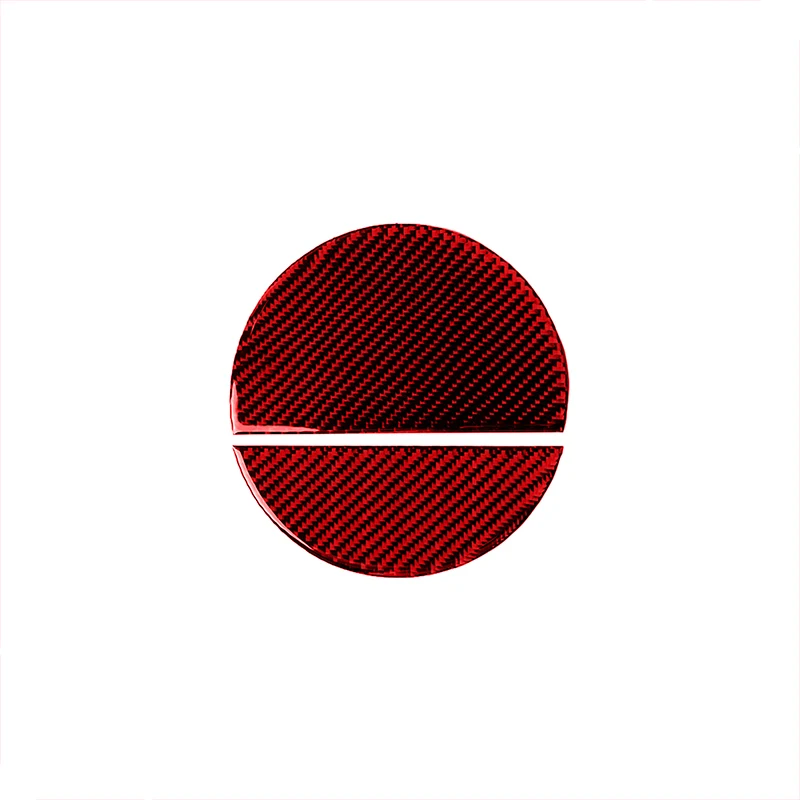 

Car Syling Carbon Fibre Gas Oil Fuel Tank Cover Cap Trim Sticker Accessories For Ford Mustang 2015-2019