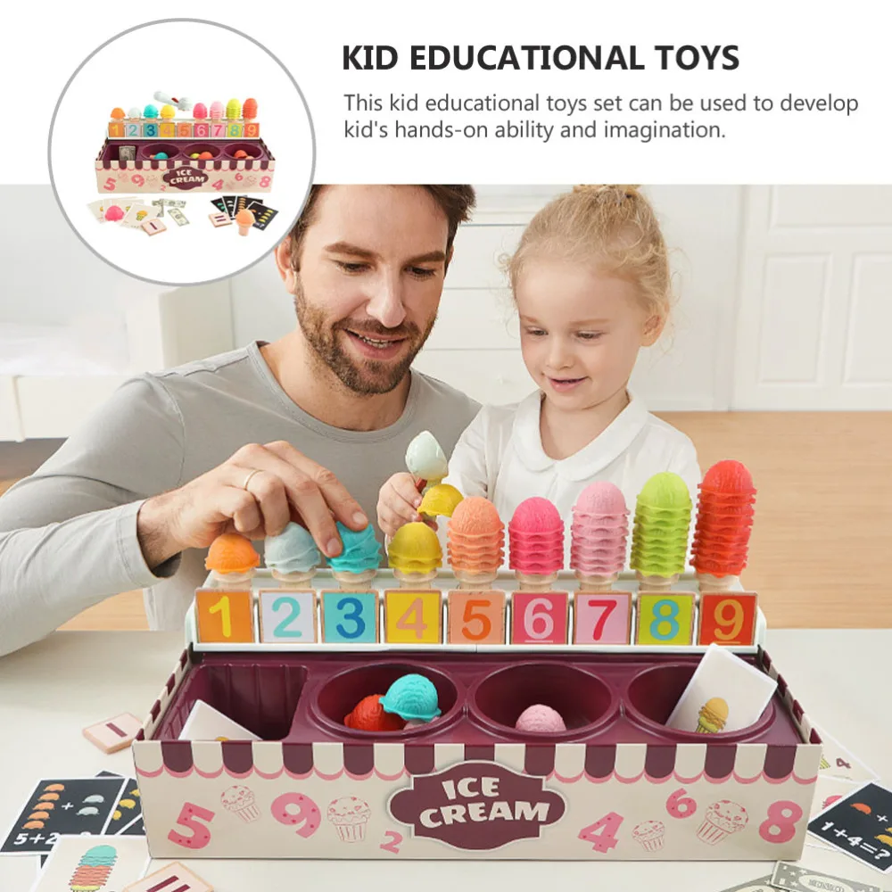 

1 set of Kids Kitchen Toys Children's Toys DIY Ice Cream Toys